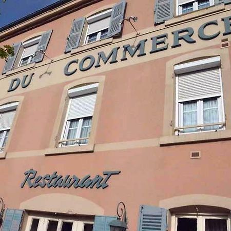 Hotel Du Commerce Pont-de-Vaux Exterior foto